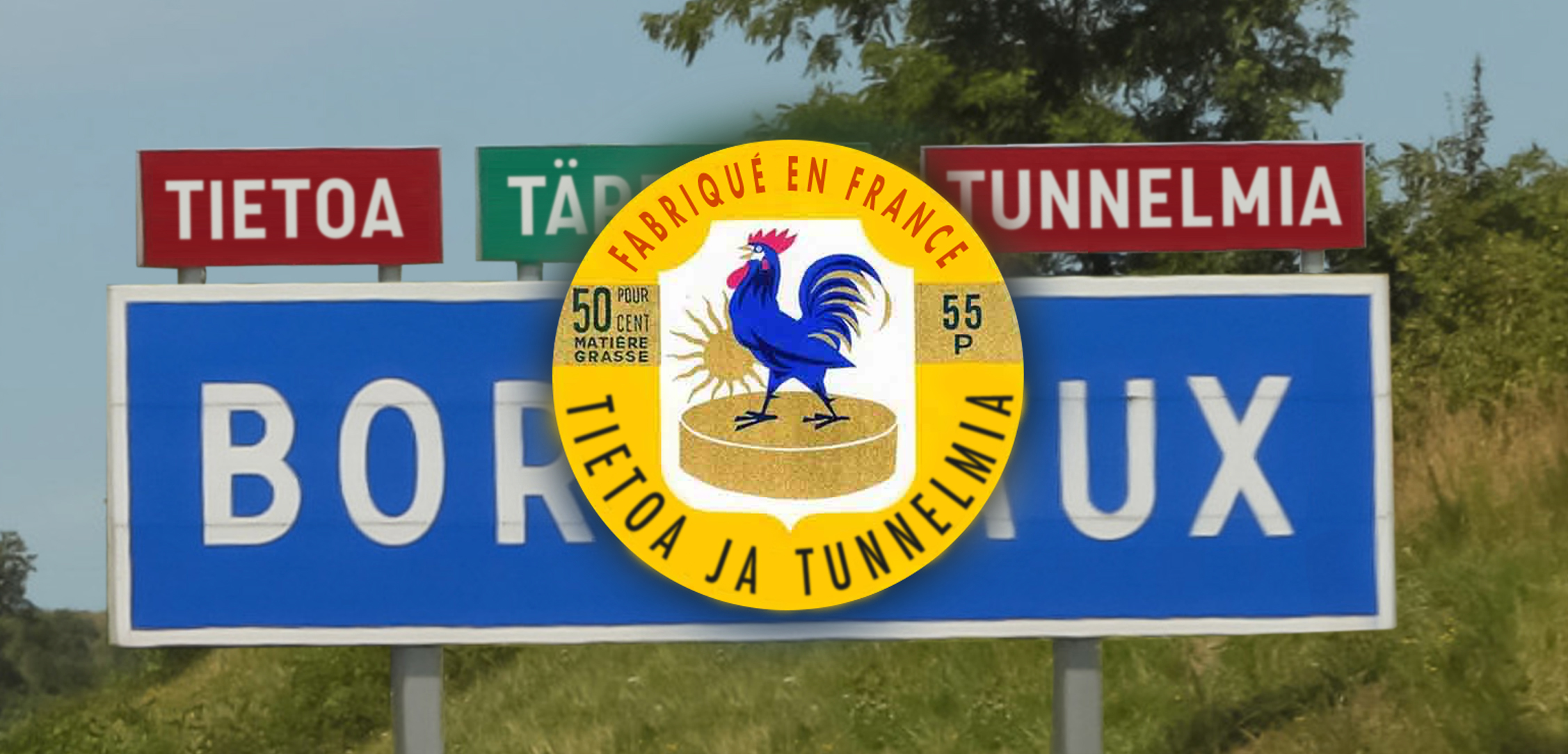Bordeaux-tiekyltti
